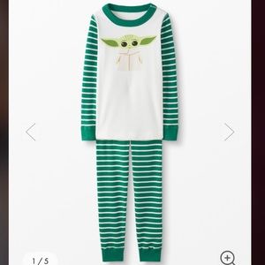 Hanna Andersson Star Wars™ Grogu Long John Pajamas - NEW